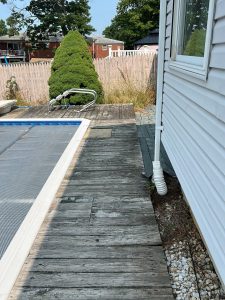 water damaged deck hamilton township nj