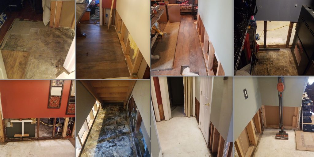 After water damage mitigation in bensalem pa