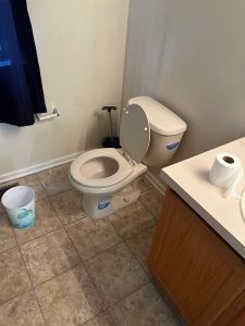 toilet overflow in burlington nj home